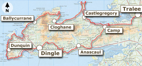 dingle way map